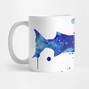 Barracuda Watercolor Painting Mug